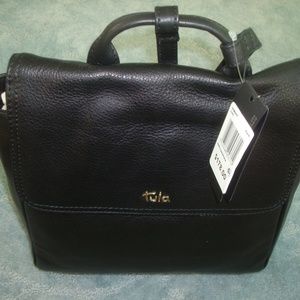 TULA ENGLAND MEDIUM LEATHER BACKPACK